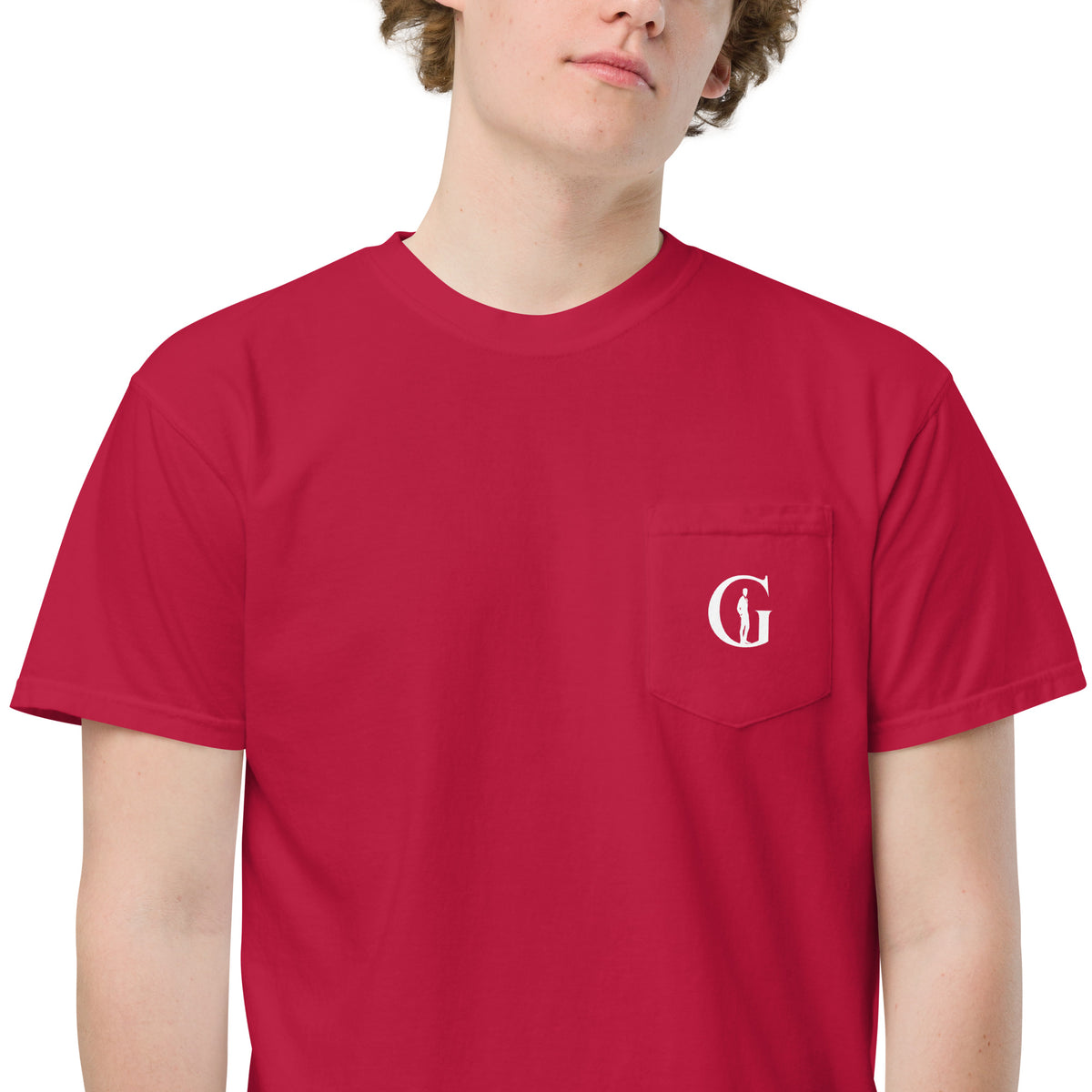 Gentlemen dyed pocket t-shirt