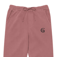 Gentlemen pigment-dyed sweatpants